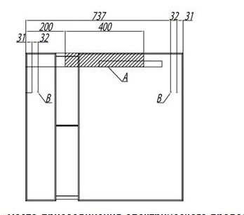 Зеркало Акватон Марко 80