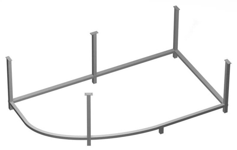 Рама для ванны Cersanit JOANNA 150