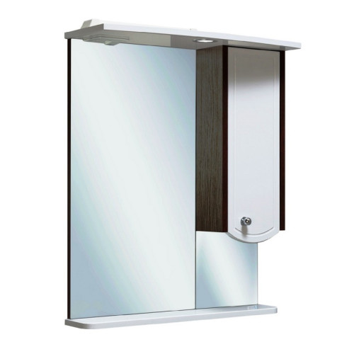 Зеркальный шкаф Runo Аликанте 60 правый