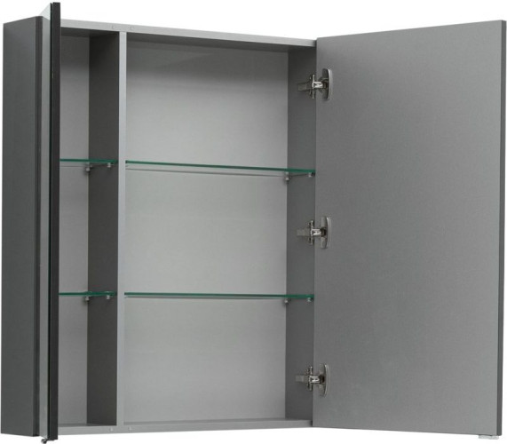 Зеркало Aquanet Алвита 80 серый антрацит