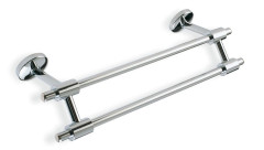 Stil Haus Pegaso, полотенцедержатель двойной, длина 30 см,  цвет хром