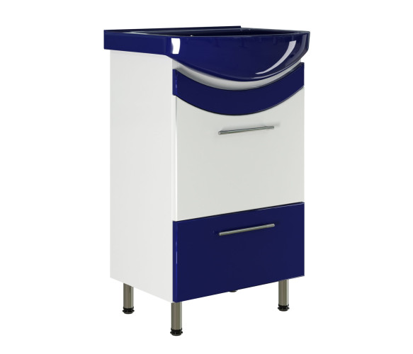 Тумба под раковину Альфана-52 MIXLINE Радуга-52 синий (522950)