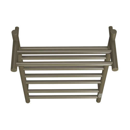 Полотенцесушитель электрический с полочкой (лесенка) Bauedge Stil Shelf DB-0021, 40x80 см