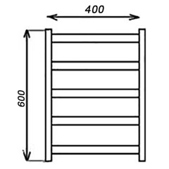 Полотенцесушитель STINOX VERONA 40/60