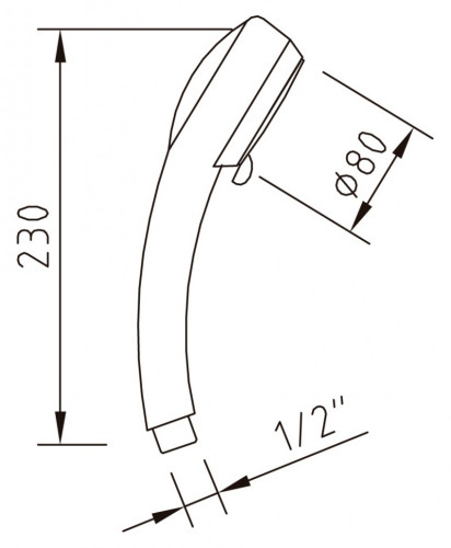 Ручной душ Clever Vienne 97983