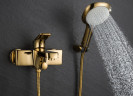 Смеситель для ванны D&K Berlin DA1433203, золото