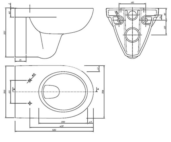 Унитаз Ifo Special RP731300200 подвесной
