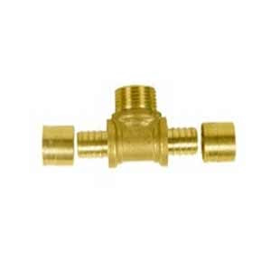 Тройник Gummel 20-НР3/4"-20 с наружной резьбой, 6 бар