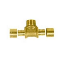 Тройник Gummel 20-НР3/4"-20 с наружной резьбой, 6 бар