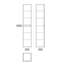Пенал OWL 1975 Nyborg 35, белый