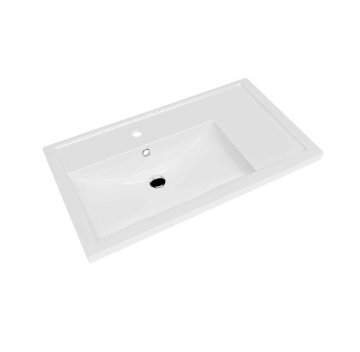 Раковина ФОСТЕР 80 см крыло справа