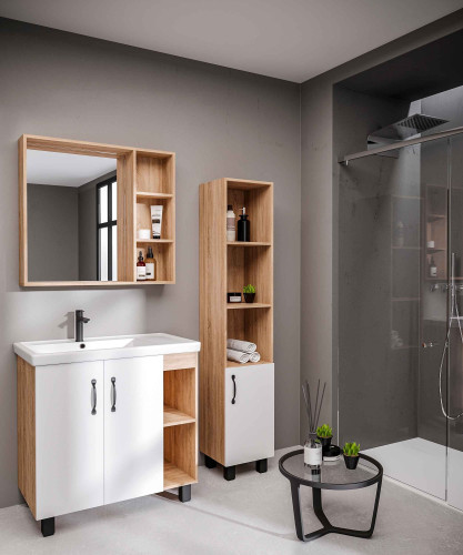 Раковина ФОСТЕР 80 см крыло справа