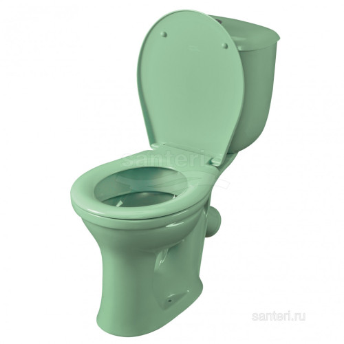 Унитаз-компакт Santeri Виктория салатовый 1.P301.6.S04.00B.F