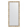 Зеркало настенное с фацетом EVOFORM в багетной раме прованс с плетением, 73х163 см, BY 3589