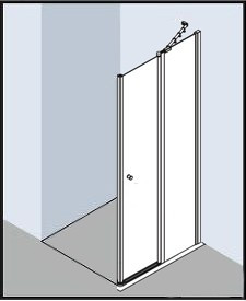 Душевая дверь Kermi Ibiza 2000 I2 EOR 080181AK