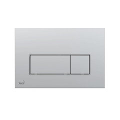 Кнопка смыва alcadrain 25х3.6х17 для инсталляции, пластик, цвет Хром матовый (M572)