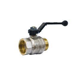 Кран шаровой латунный LD Pride 47.40.B-Н.Р