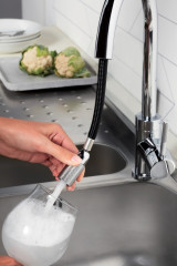 Смеситель для кухни Jacob Delafon Edouard с вытяжным изливом, хром (E23308-CP)