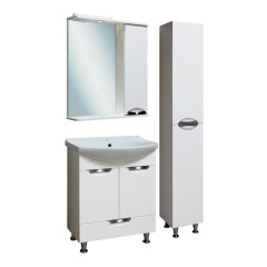 Зеркальный шкаф Runo Барселона 65 правый