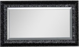 Зеркало Aquanet Мадонна 120 черный