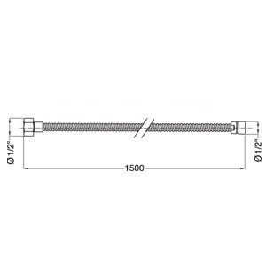 Шланг для душа Bugnatese 19175