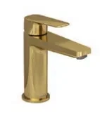 Смеситель для раковины Teska Quars, золото