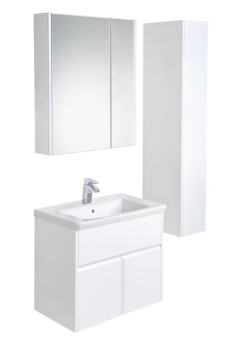 UP Модуль д/раковины 700 мм, белый глянец