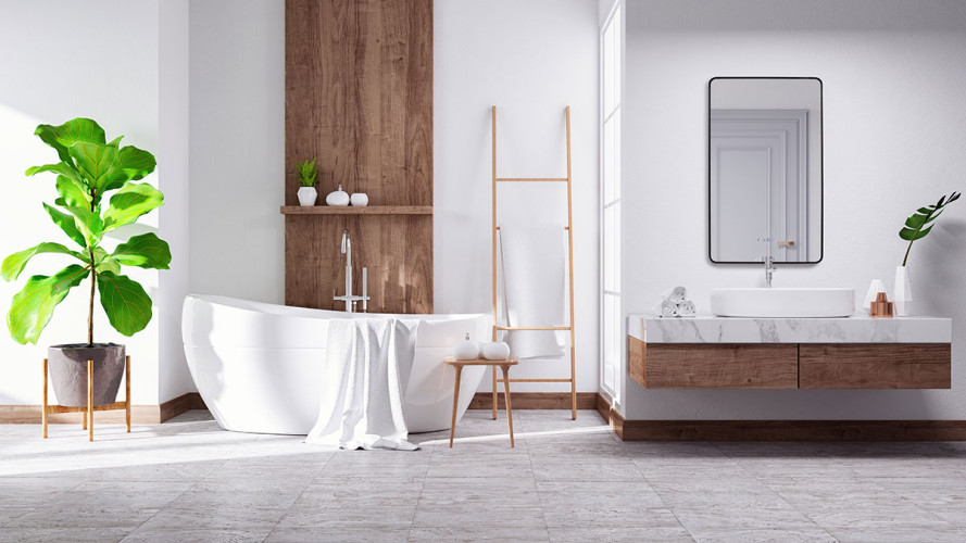 "Incanto" 600х1000 - 3 (часы, подогрев, сенсорный выключатель) зеркало