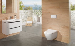 Унитаз подвесной Villeroy&amp;Boch SUBWAY 2.0, безободковый, сиденье микролифт