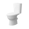 Унитаз-компакт Керамин Ареццо ЖС Инкоэр 360х700х820 напольный, с жестким сиденьем, двухрежимной спускной арматурой и скрытим креплением (CS00087113)