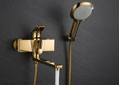 Смеситель для ванны D&amp;K Berlin DA1433303, золото