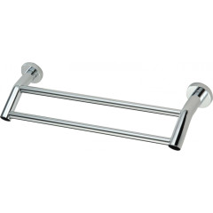 Держатель для полотенец прямой (2-ой) 40 см Savol S-408748 хром