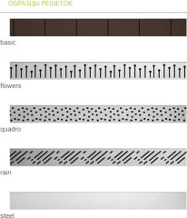Душевая плита Radaway RadаDrain 109x79 для плитки 5-7 мм