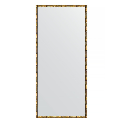Зеркало настенное EVOFORM в багетной раме золотой бамбук, 67х147 см, BY 0763