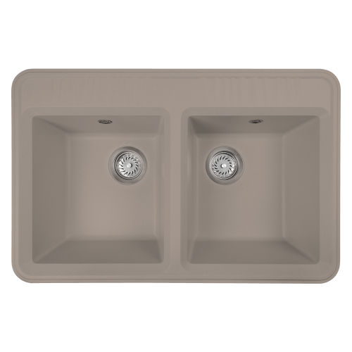 Кухонная мойка Formastone FostoGran Dune Ариадна, прямоугольная, цвет дюна