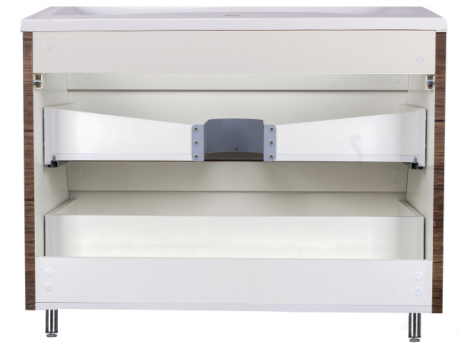 Тумба напольная Style Line Атлантика 90, Люкс старое дерево, PLUS