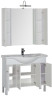 Мебель для ванной Aquanet Стайл 105 белый (4 дверцы)