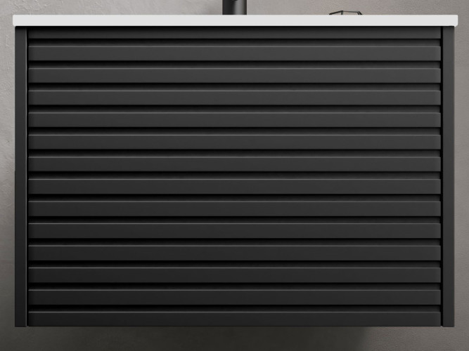 Тумба с раковиной Trento 600 Black