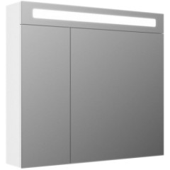 Зеркальный шкаф Iddis Mirro 80 с подсветкой 2 дверцы