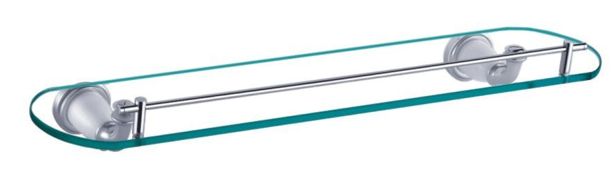 Sanibano Zafiro, стеклянная полка, цвет хром