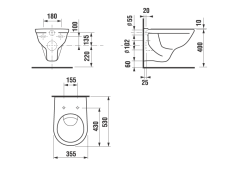 Подвесной унитаз Jika LYRA DINO (8.2137.0.000.000.3)