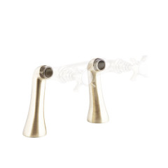 Угловые колонны увеличенные для смесителя (золото), 2 шт. Caprigo 99-092-oro