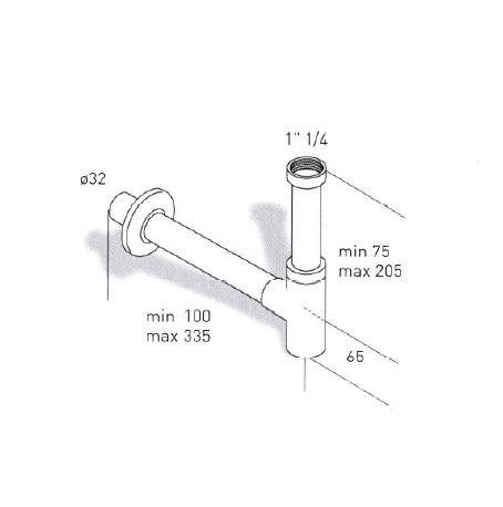 Сифон Migliore Ricambi ML.RIC-10.111