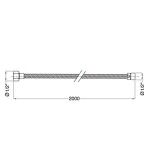 Шланг для душа Bugnatese 19176