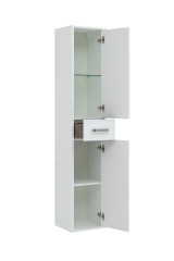 Шкаф-пенал Aquanet Монро 35 Белый