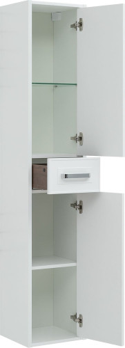 Шкаф-пенал Aquanet Монро 35 Белый