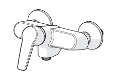 3960Y Saga Смеситель для душа в комплекте с эксцентриками 150 cc и отражателями
