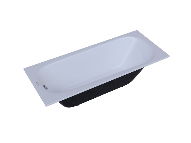 Ванна чугунная эмалированная AQUATEK AQ8850F-00 СИГМА 1500x700 мм в комплекте с 4-мя ножками