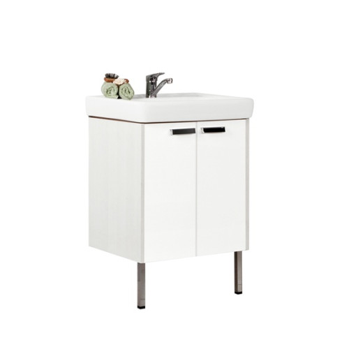 Тумба под раковину AQUATON Йорк 60 напольная, светлое дерево (1A170201YOAY0)