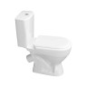Унитаз-компакт Керамин Толедо Slim МСМЛ Инкоэр 350х650х750 с мягким тонким сидением Slim с микролифтом, с двухрежимной спускной арматурой и креплением для унитаза (CS00087567)